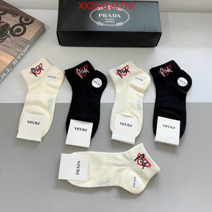 Sock-Prada best replica 1:1 ID: QV3778 $: 32USD