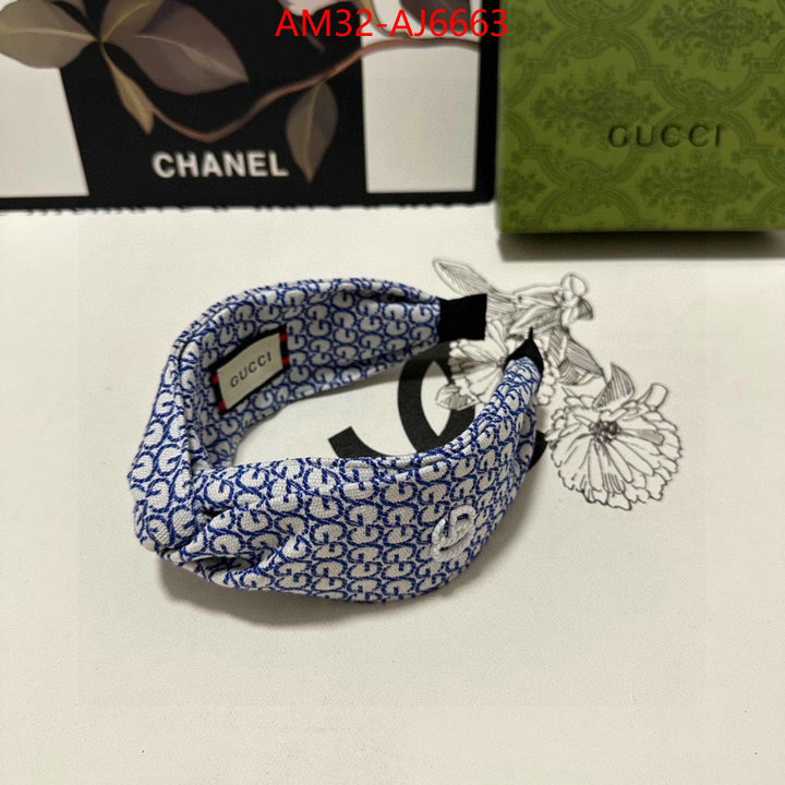 Hair band-Gucci fake aaaaa ID: AJ6663 $: 32USD