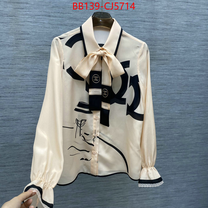 Clothing-Chanel replica 1:1 ID: CJ5714 $: 139USD