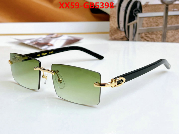 Glasses-Cartier aaaaa class replica ID: GB5398 $: 59USD