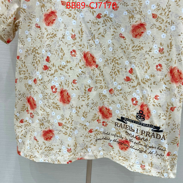 Clothing-Prada how to find designer replica ID: CJ7170 $: 89USD