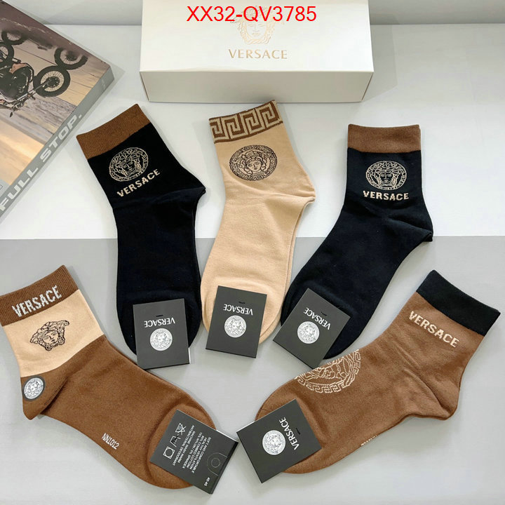 Sock-Versace what is a 1:1 replica ID: QV3785 $: 32USD