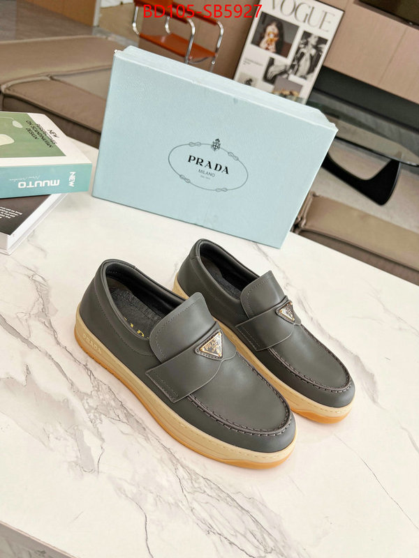 Men shoes-Prada 1:1 clone ID: SB5927 $: 105USD