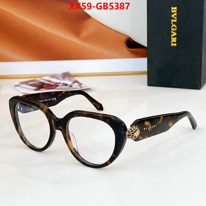 Glasses-Bvlgari buy luxury 2024 ID: GB5387 $: 59USD