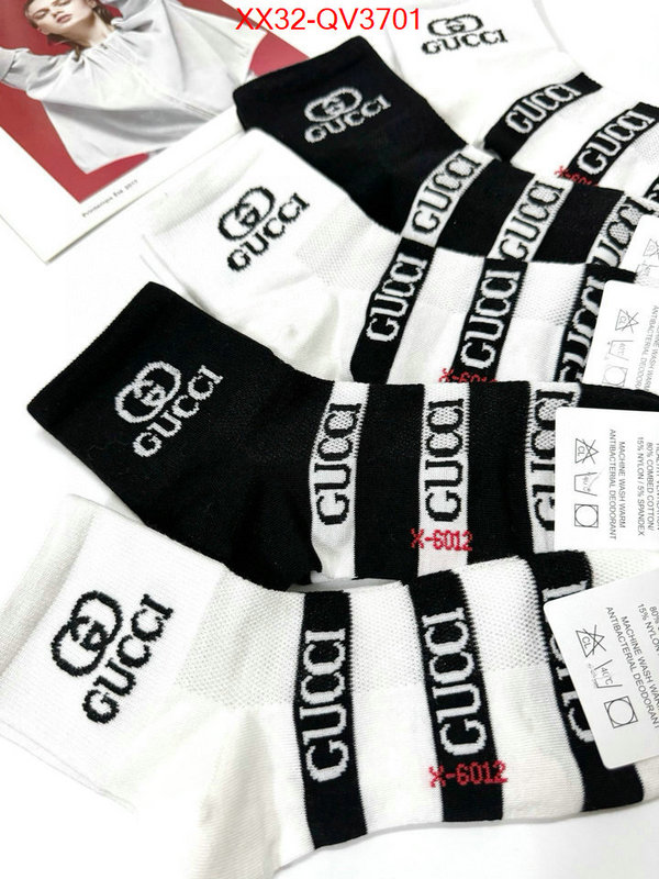 Sock-Gucci designer 7 star replica ID: QV3701 $: 32USD