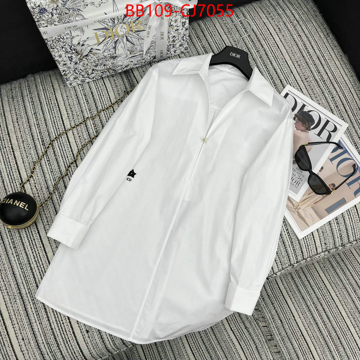 Clothing-Dior where to buy fakes ID: CJ7055 $: 109USD