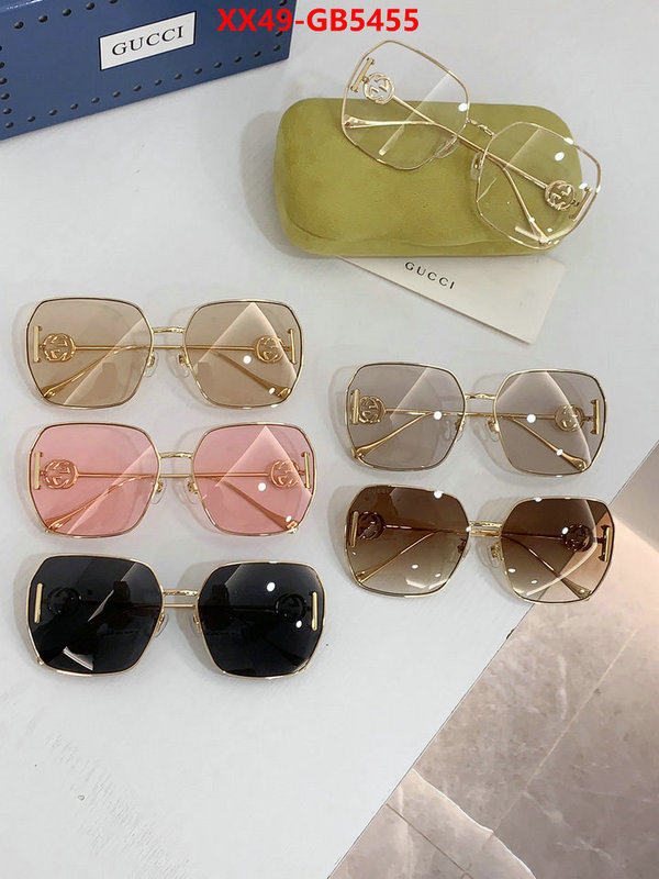 Glasses-Gucci 2024 luxury replicas ID: GB5455 $: 49USD