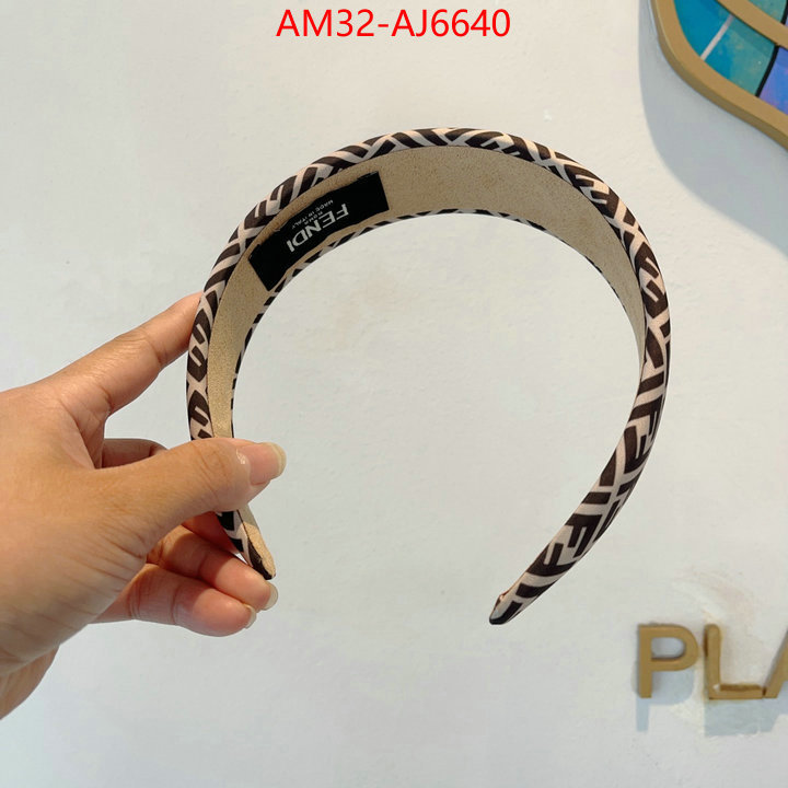 Hair band-Fendi where can i buy the best quality ID: AJ6640 $: 32USD