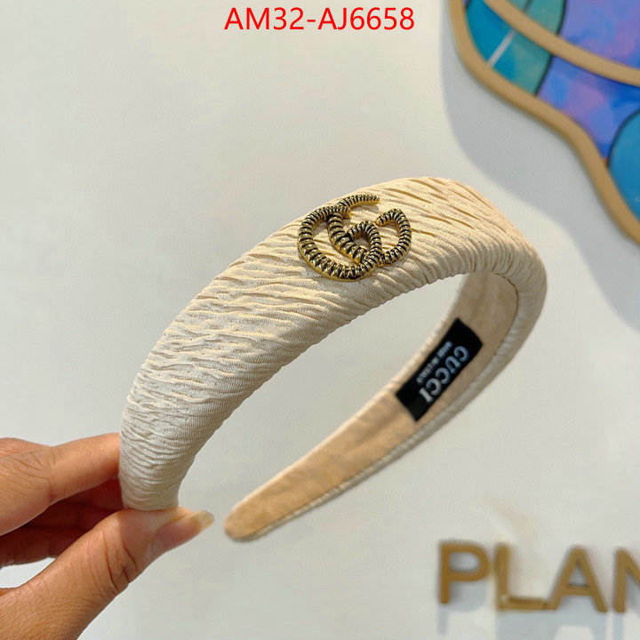 Hair band-Gucci new designer replica ID: AJ6658 $: 32USD