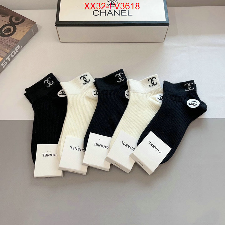 Sock-Chanel new 2024 ID: LV3618 $: 32USD