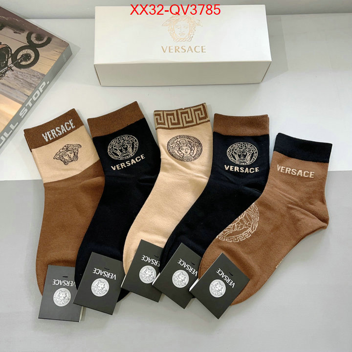 Sock-Versace what is a 1:1 replica ID: QV3785 $: 32USD