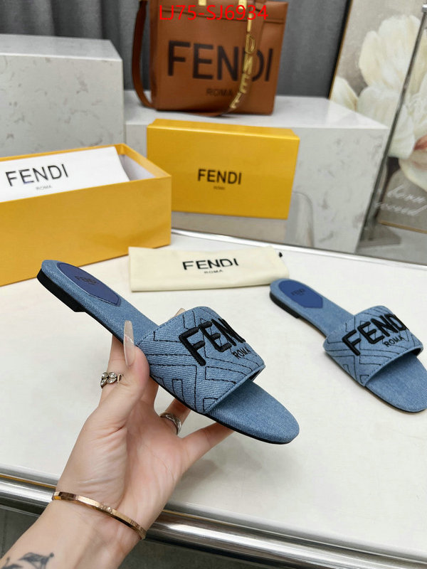 Women Shoes-Fendi wholesale ID: SJ6934 $: 75USD