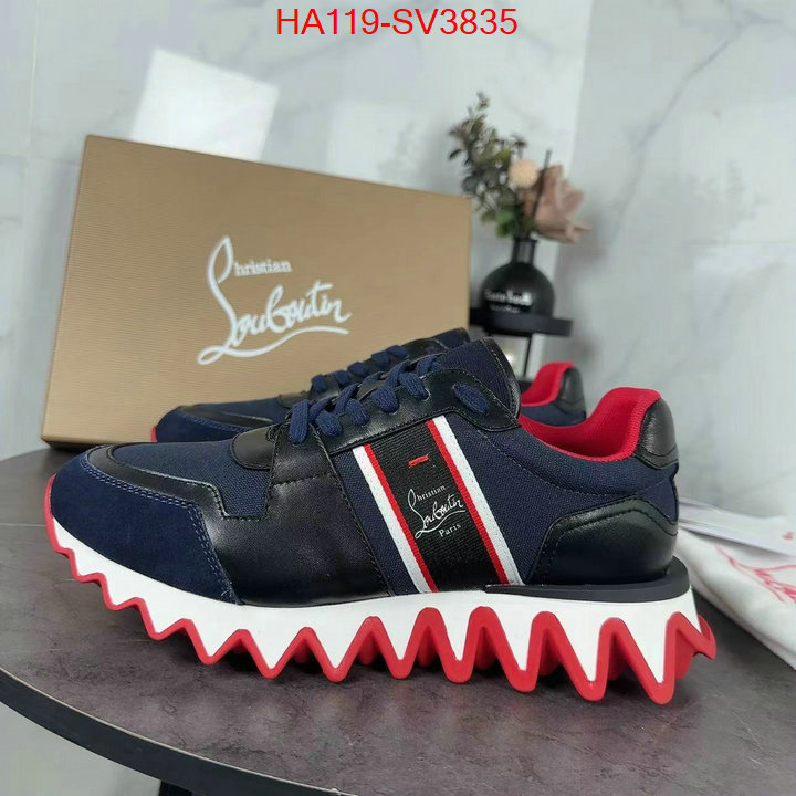 Men Shoes-Christian Louboutin 2024 perfect replica designer ID: SV3835 $: 119USD