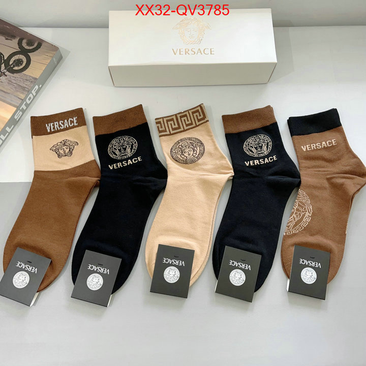 Sock-Versace what is a 1:1 replica ID: QV3785 $: 32USD