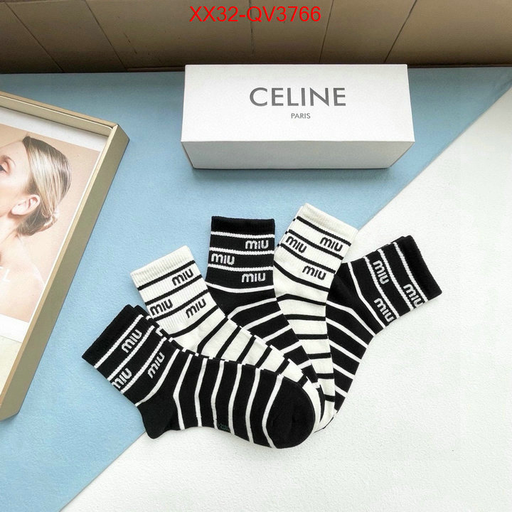 Sock-Miu Miu buy sell ID: QV3766 $: 32USD