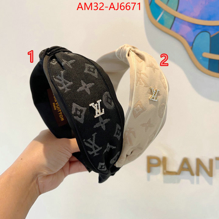 Hair band-LV fake cheap best online ID: AJ6671 $: 32USD