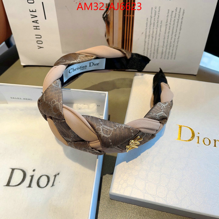 Hair band-Dior new 2024 ID: AJ6623 $: 32USD