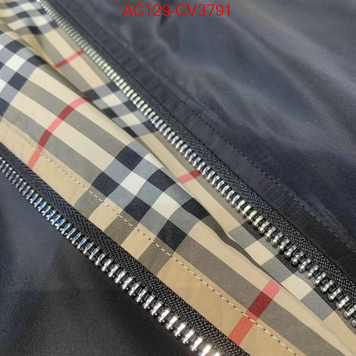 Down jacket Women-Burberry what's the best place to buy replica ID: CV3791 $: 129USD