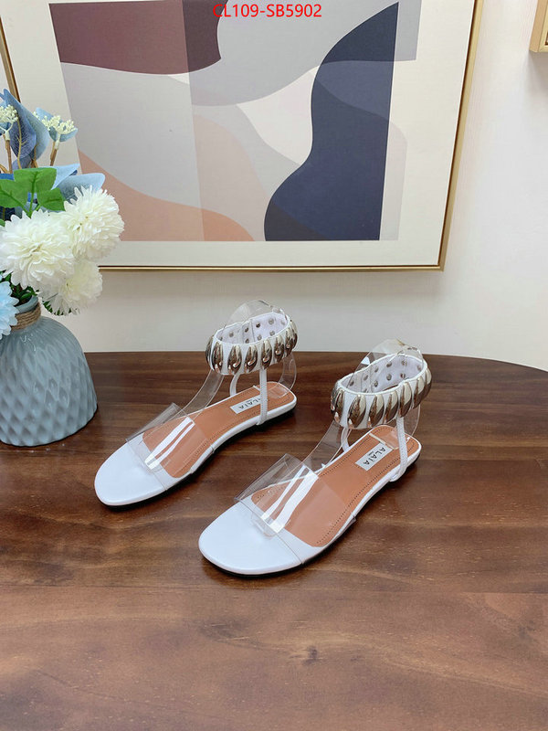 Women Shoes-ALAIA cheap high quality replica ID: SB5902 $: 109USD