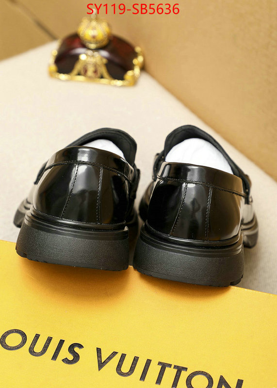 Men Shoes-LV aaaaa+ replica ID: SB5636 $: 119USD