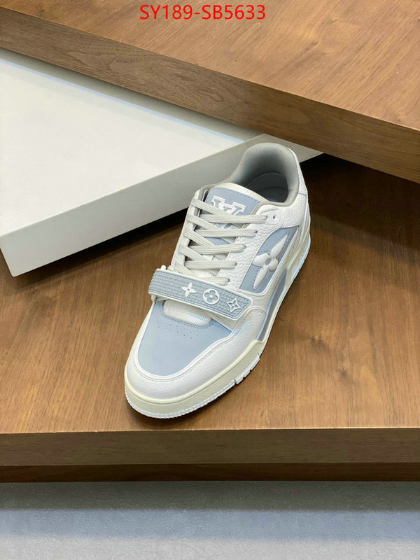 Men Shoes-LV high quality 1:1 replica ID: SB5633 $: 189USD