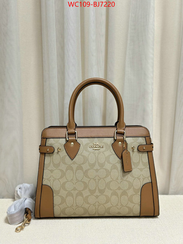 Coach Bags(4A)-Handbag- sale outlet online ID: BJ7220 $: 109USD,