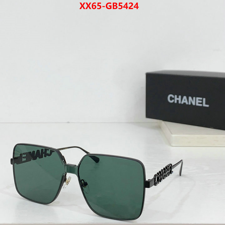 Glasses-Chanel buy high-quality fake ID: GB5424 $: 65USD