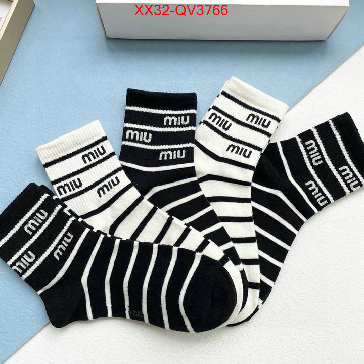 Sock-Miu Miu buy sell ID: QV3766 $: 32USD