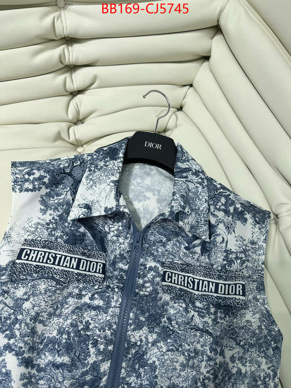 Clothing-Dior counter quality ID: CJ5745 $: 169USD