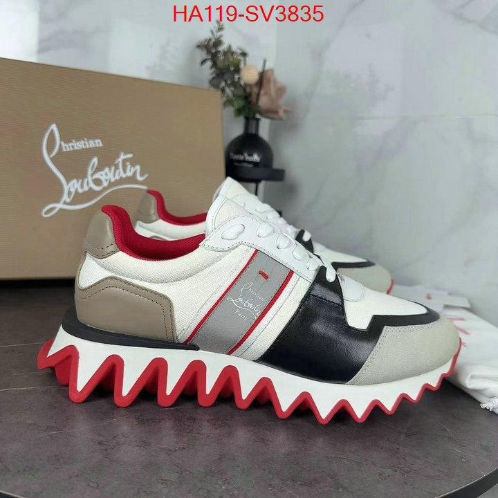 Men Shoes-Christian Louboutin 2024 perfect replica designer ID: SV3835 $: 119USD