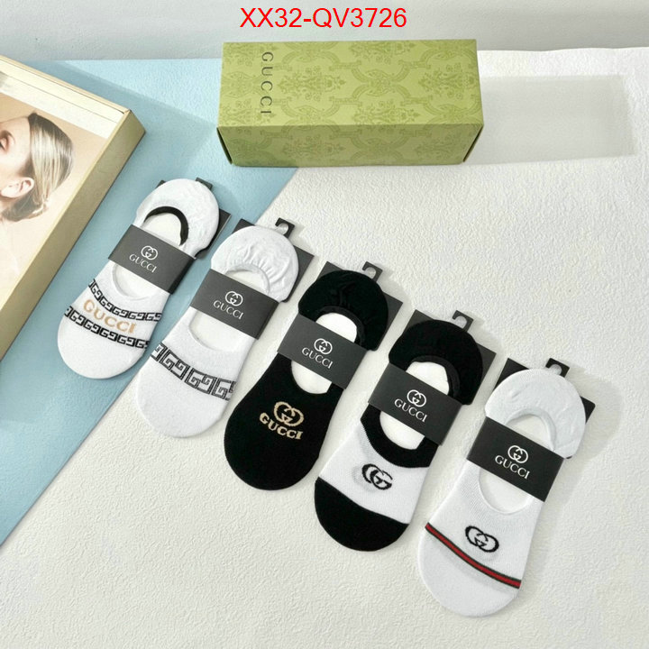 Sock-Gucci top brands like ID: QV3726 $: 32USD