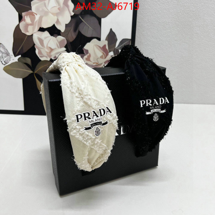 Hair band-Prada counter quality ID: AJ6719 $: 32USD