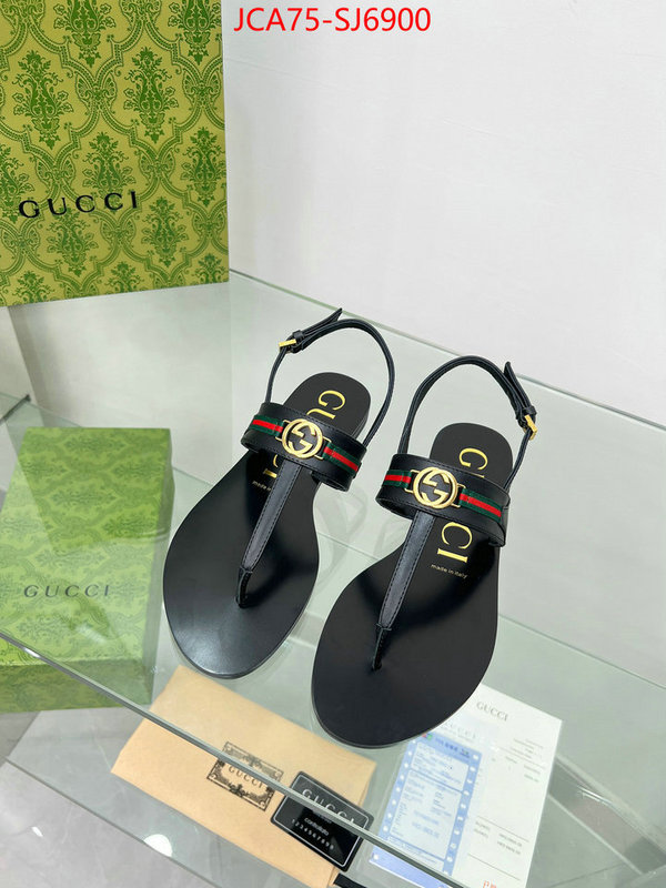 Men Shoes-Gucci aaaaa+ quality replica ID: SJ6900 $: 75USD