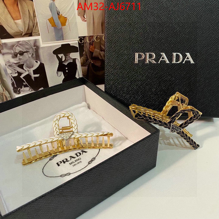 Hair band-Prada the highest quality fake ID: AJ6711 $: 32USD