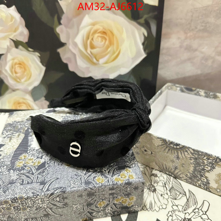 Hair band-Dior designer 1:1 replica ID: AJ6612 $: 32USD