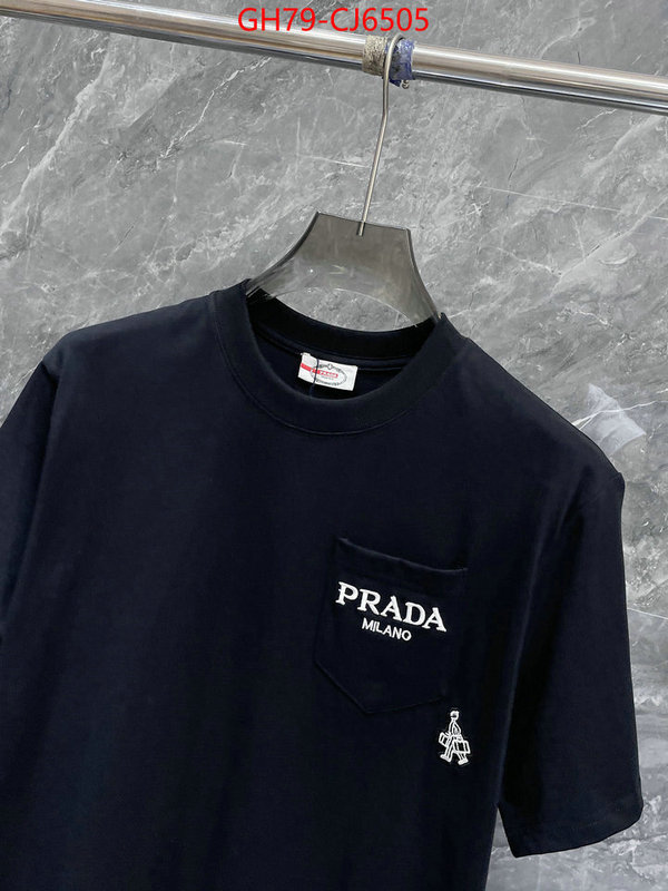 Clothing-Prada the quality replica ID: CJ6505 $: 79USD