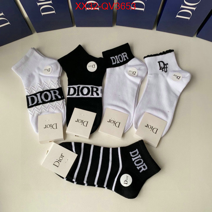 Sock-Dior where to buy replicas ID: QV3653 $: 32USD