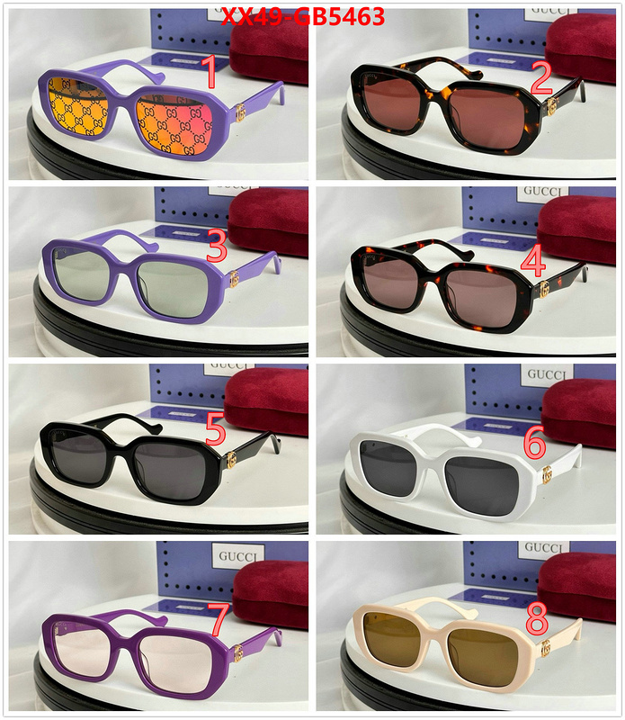 Glasses-Gucci 2024 aaaaa replica customize ID: GB5463 $: 49USD