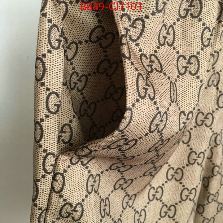 Clothing-Gucci replica wholesale ID: CJ7103 $: 89USD