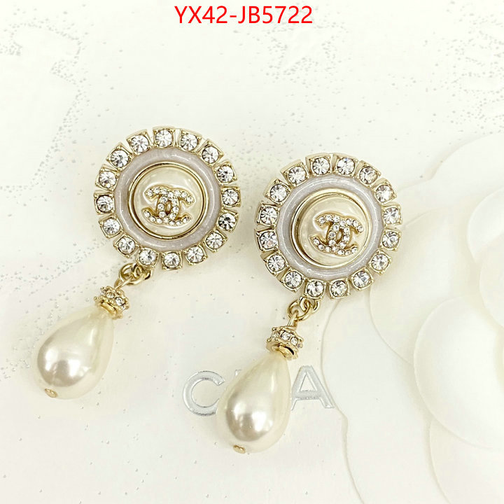 Jewelry-Chanel cheap online best designer ID: JB5722 $: 42USD