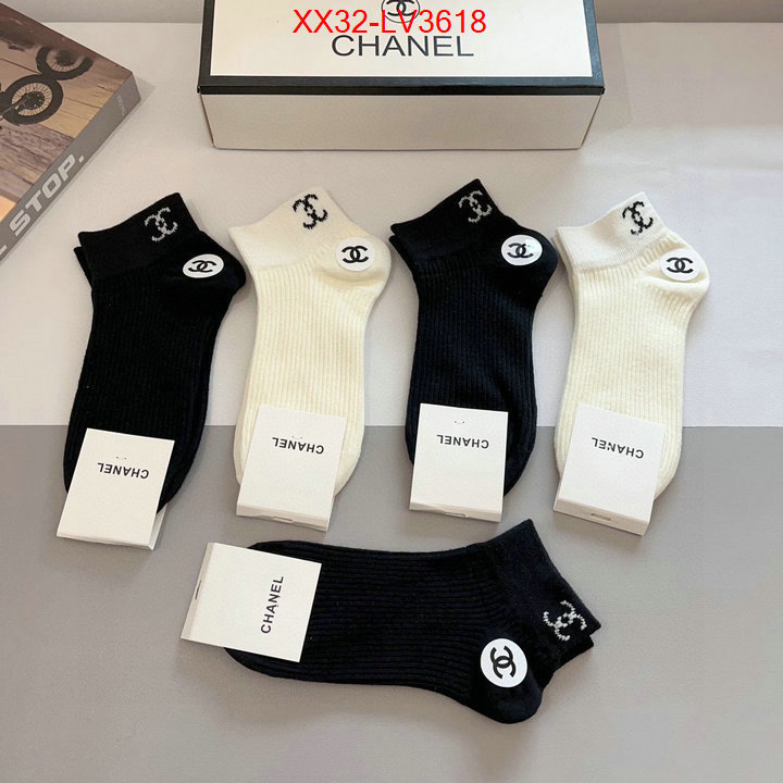 Sock-Chanel new 2024 ID: LV3618 $: 32USD