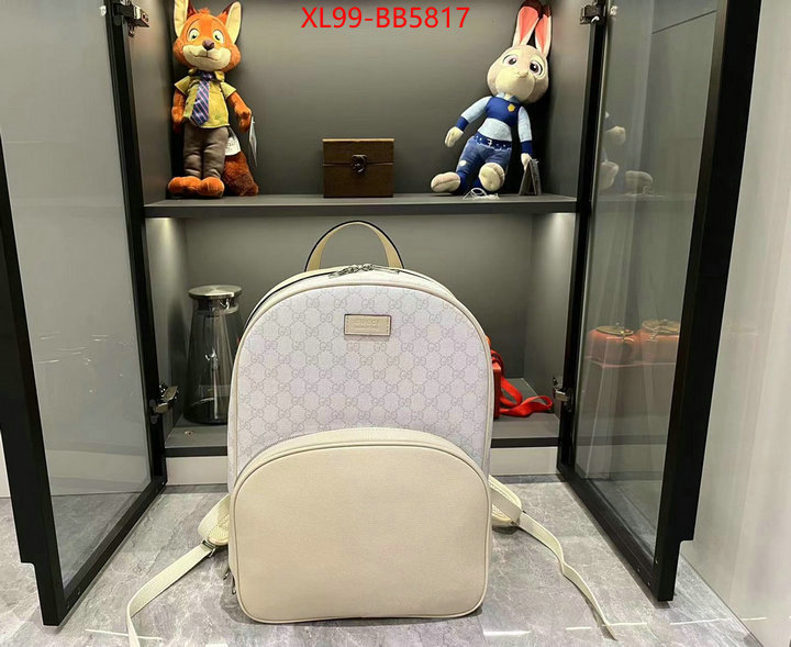 Gucci Bags(4A)-Backpack- top designer replica ID: BB5817 $: 99USD,