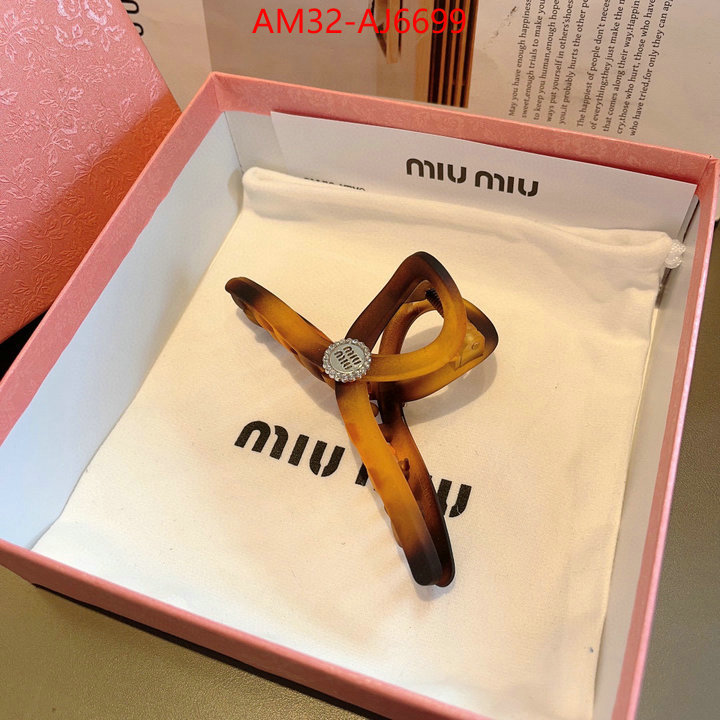 Hair band-MIU MIU buy 1:1 ID: AJ6699 $: 32USD