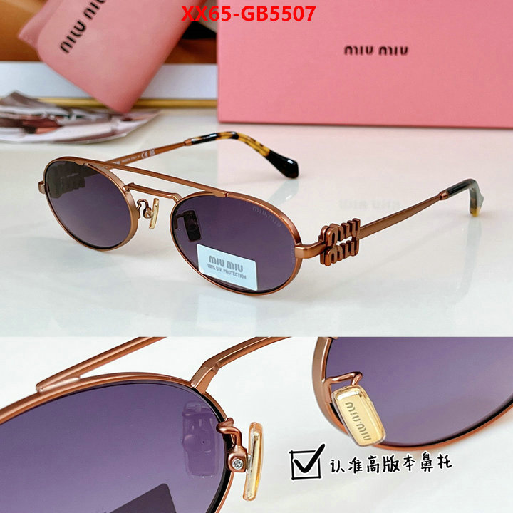 Glasses-Miu Miu most desired ID: GB5507 $: 65USD