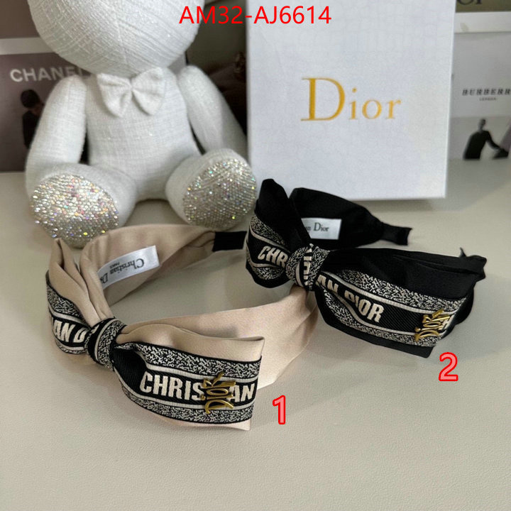 Hair band-Dior fake aaaaa ID: AJ6614 $: 32USD