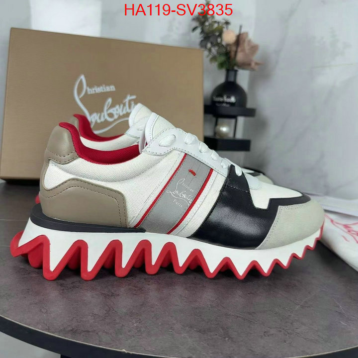 Men Shoes-Christian Louboutin 2024 perfect replica designer ID: SV3835 $: 119USD