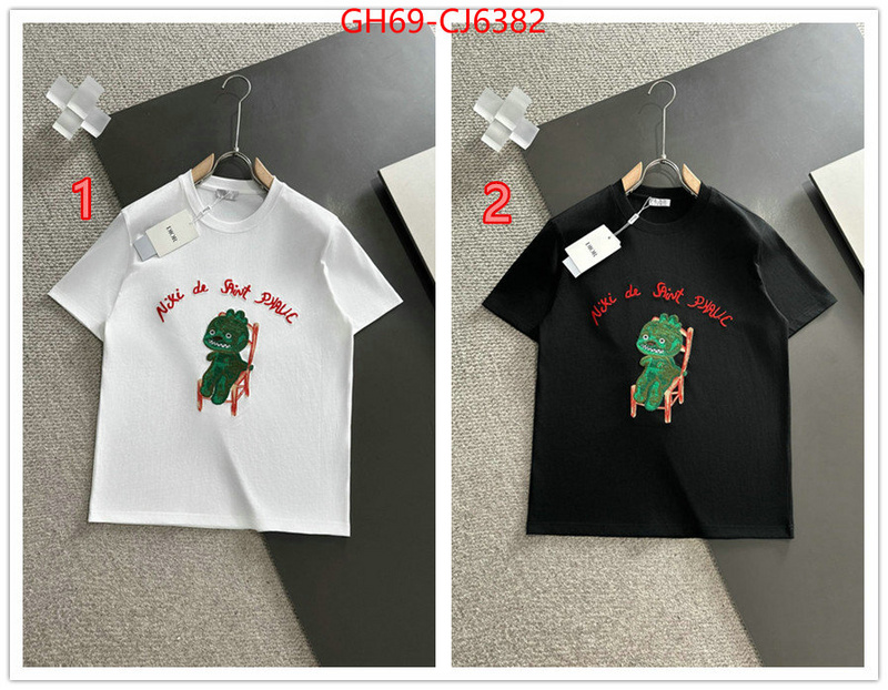 Clothing-Dior best website for replica ID: CJ6382 $: 69USD