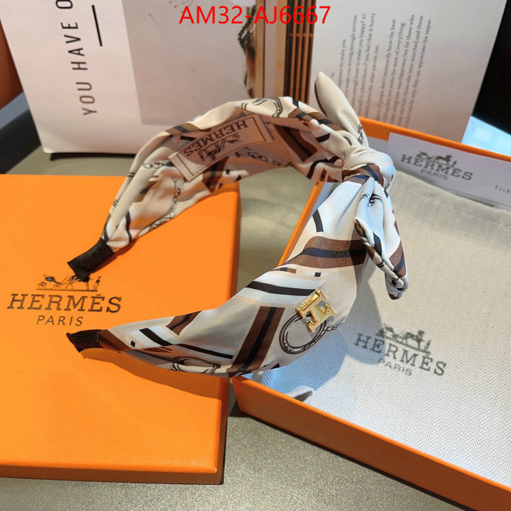 Hair band-Hermes shop cheap high quality 1:1 replica ID: AJ6667 $: 32USD