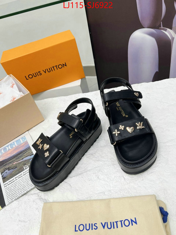 Women Shoes-LV from china 2024 ID: SJ6922 $: 115USD