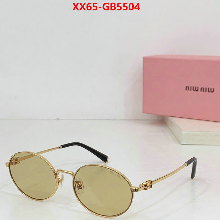 Glasses-Miu Miu buy best quality replica ID: GB5504 $: 65USD